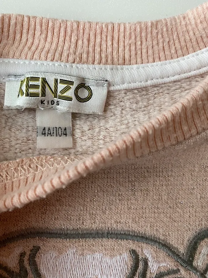 Sweat rose Kenzo - photo numéro 3