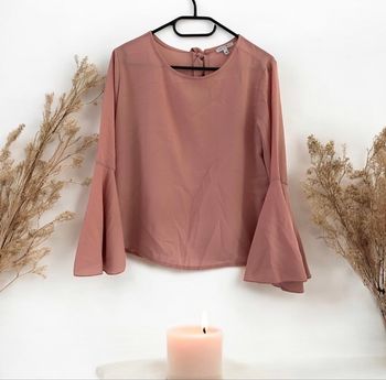 Blouse manche évasée