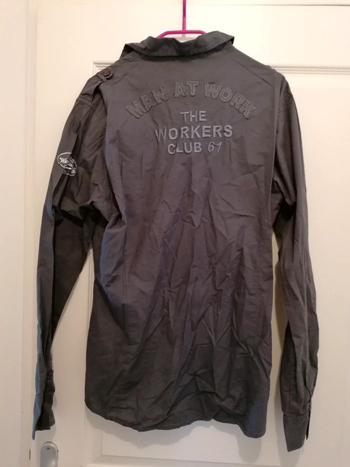 Chemise homme manches longues très bon état taille L - photo numéro 2