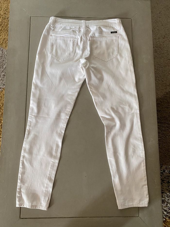 Jeans stretch super skinny blanc Yes Miss taille 27 US soit 36/38 - photo numéro 2