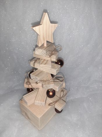 Sapin en bois 🎄