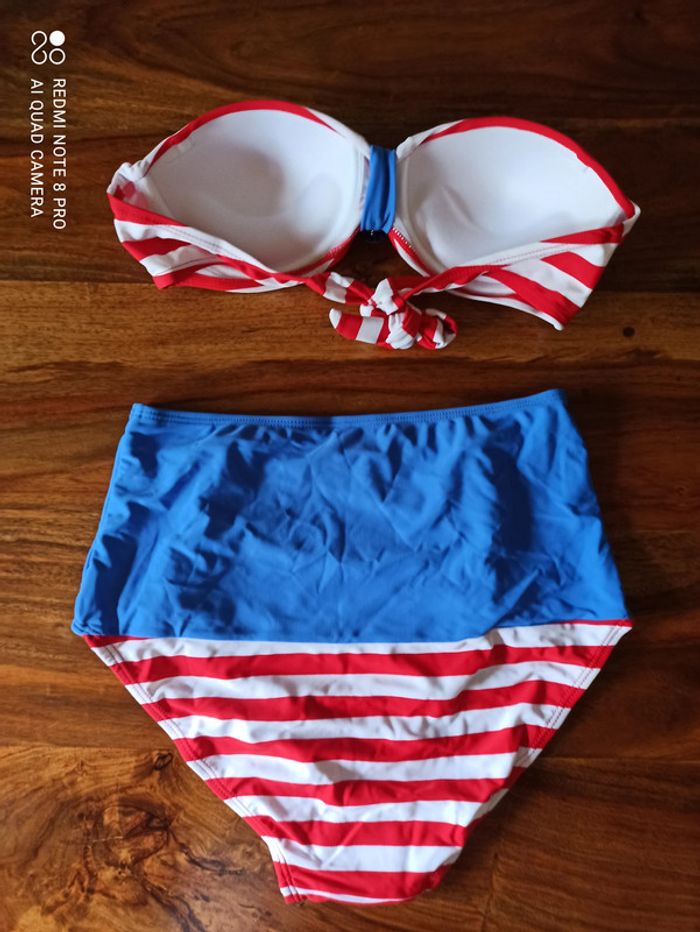 Maillot de Bain Femme 2 pièces Taille 38 - photo numéro 2