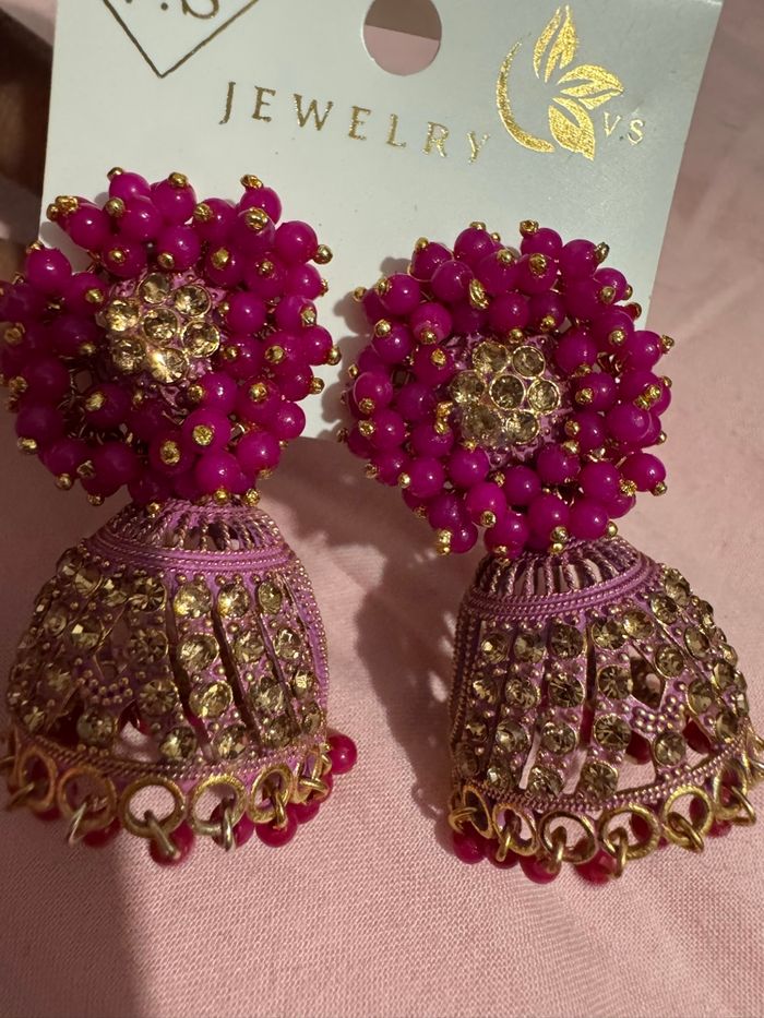 Boucles d’oreilles indienne - photo numéro 3