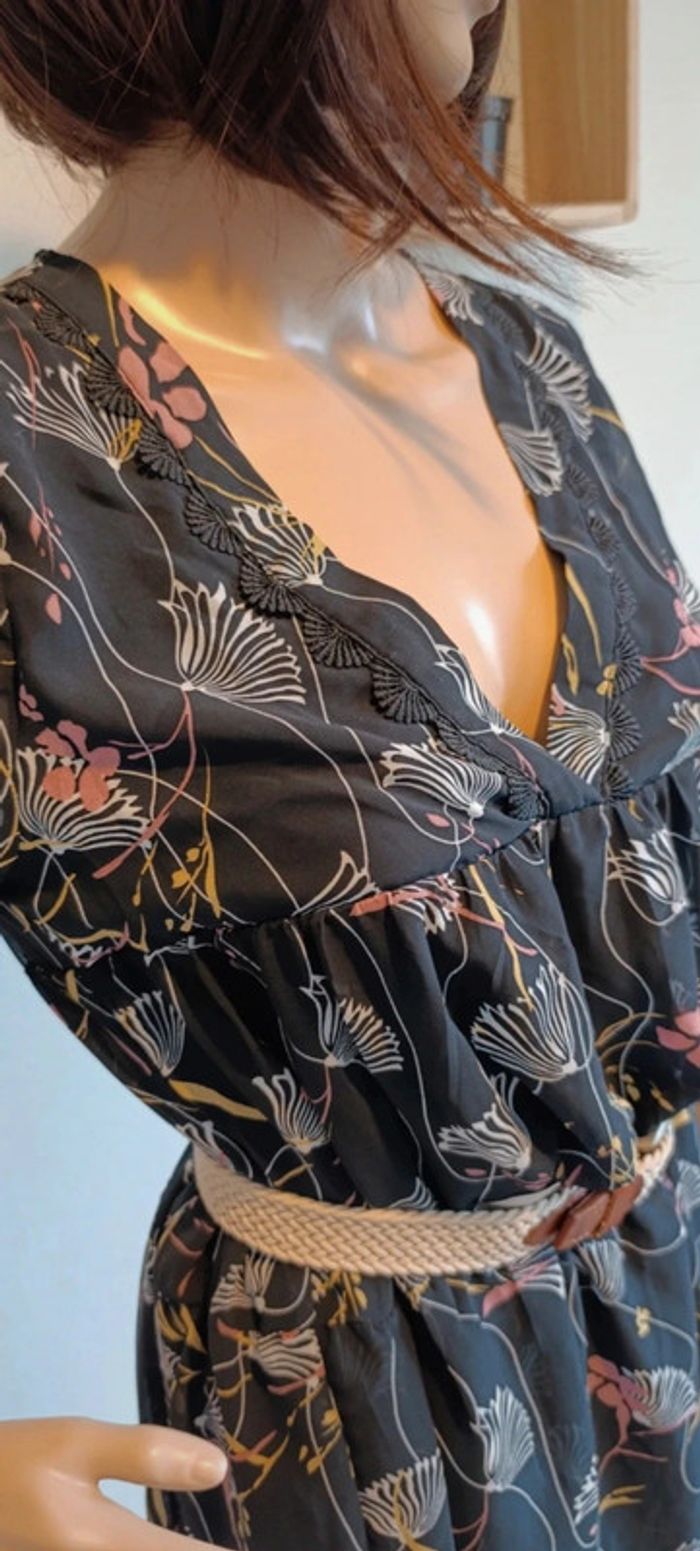 Robe bohème chic courte taille S - Lili et lala - photo numéro 3
