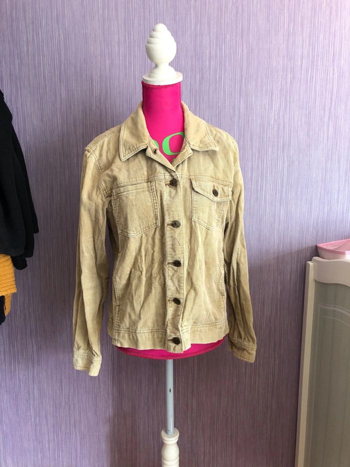 Veste velours vintage
