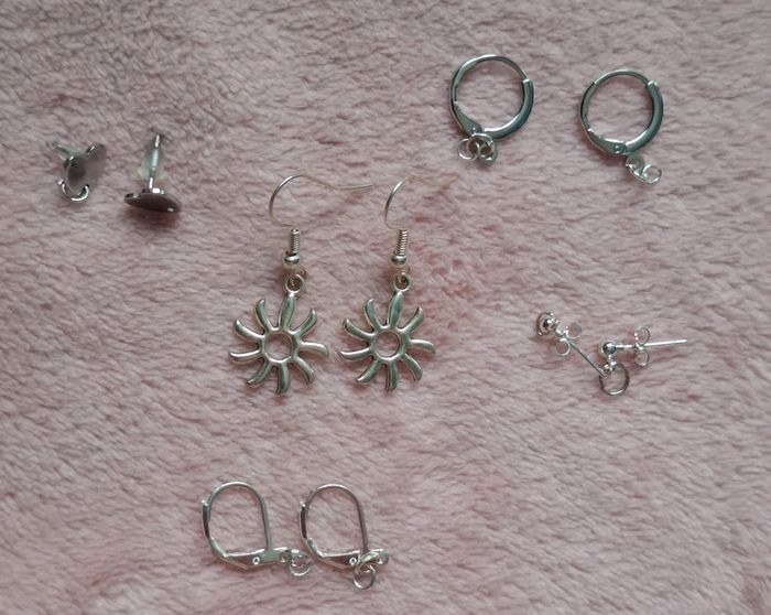 Boucles d'oreilles soleil