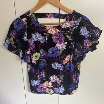 T-shirt fleurs Mango