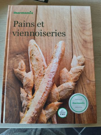 Livre Thermomix pains et viennoiseries