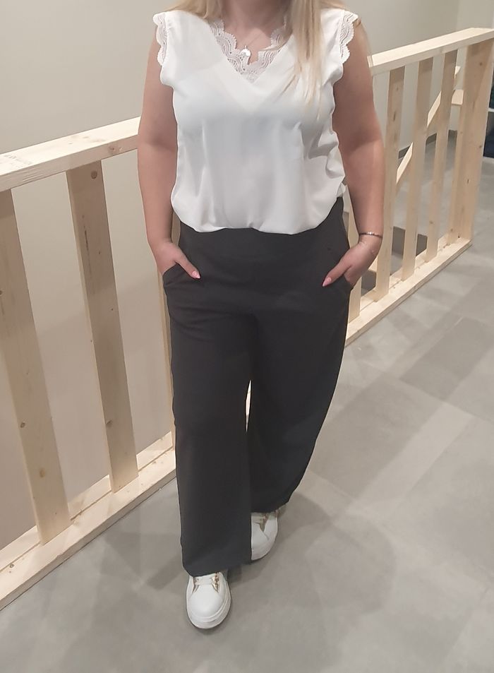 Superbe pantalon fluide gris JDY 🖤 - photo numéro 5