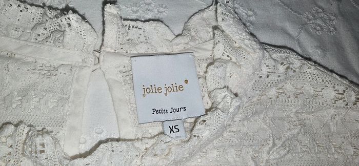 Haut en Dentelle Blanche Jolie Jolie Petits Jours Taille XS - photo numéro 9