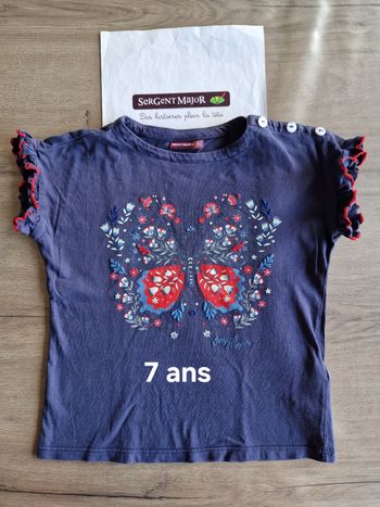 T-shirt sergent major 7 ans