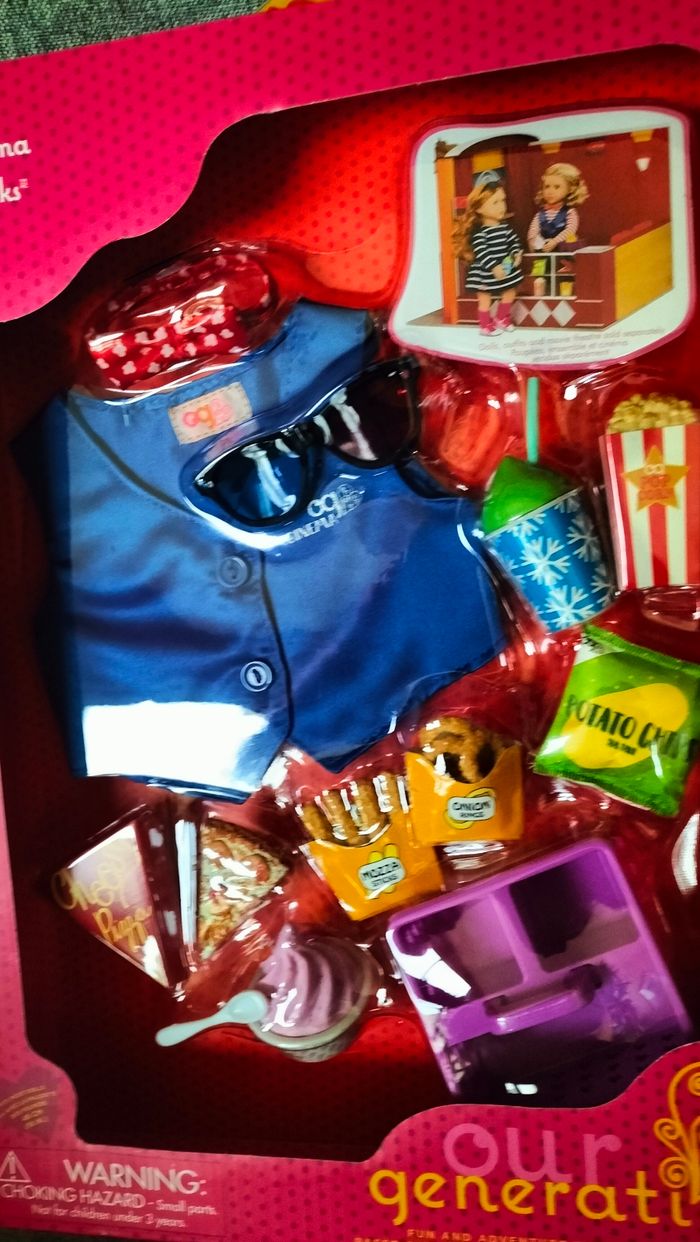 Coffret accessoires pour poupées our génération - photo numéro 3