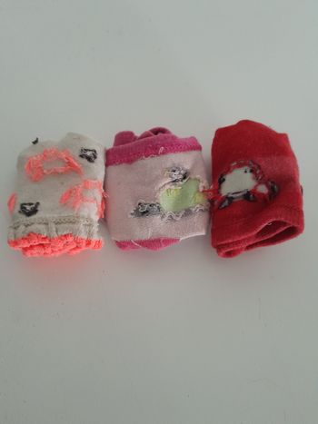 Lot de 3 paires de chaussettes Taille 18-20