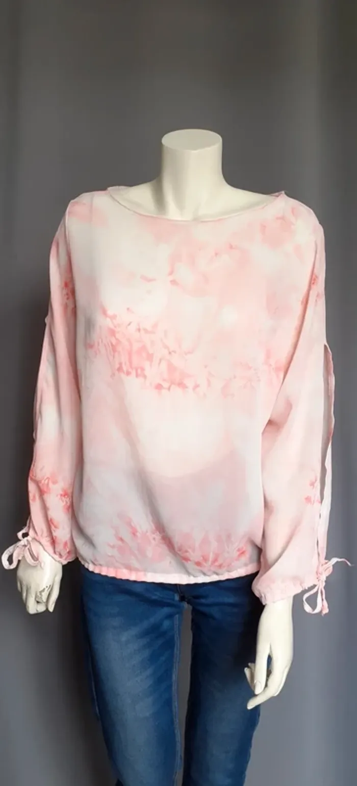 Jolie blouse rose