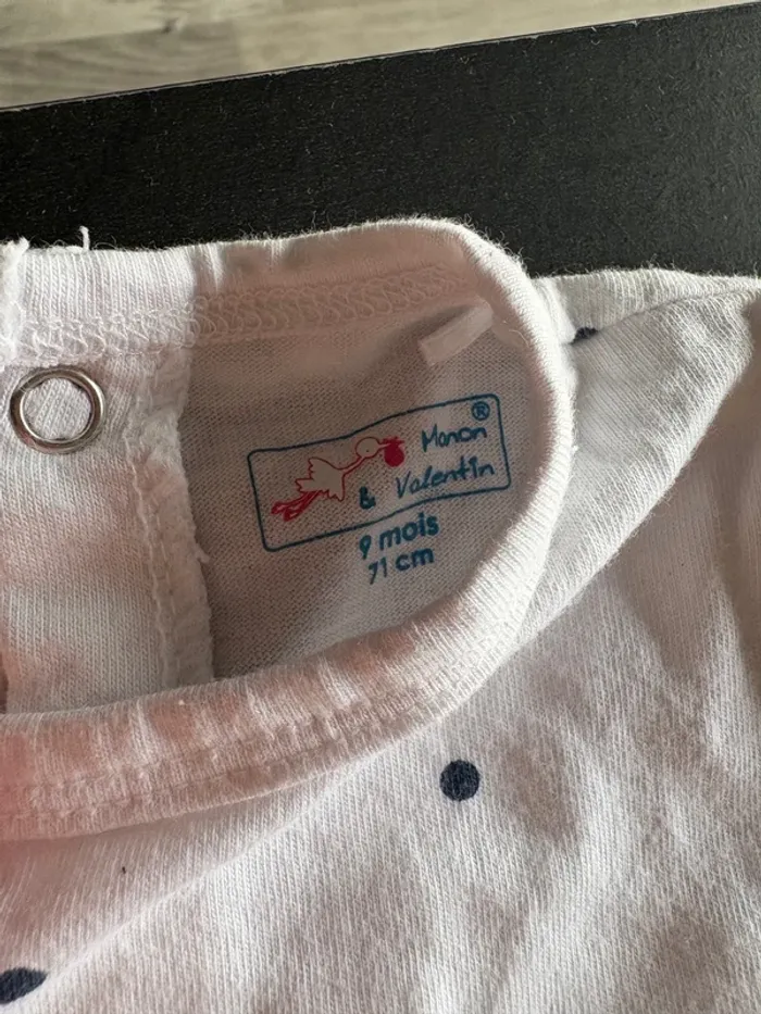Pyjama blanc - photo numéro 2