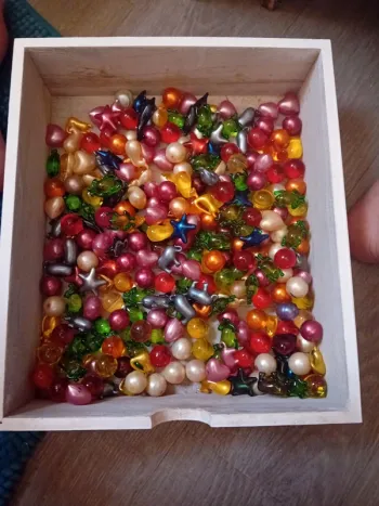 Lot de 268 billes perles de bain