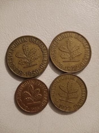 Lot de pièces allemandes