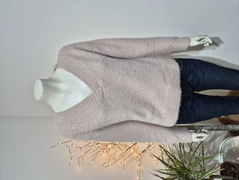 Pull doux col V Primark – Taille S (34/36) – Très bon état