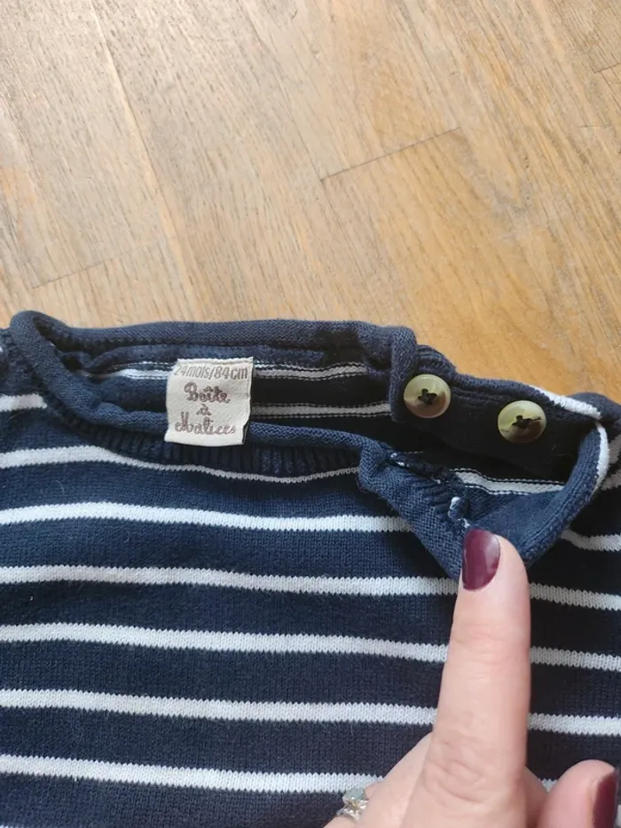 Pull rayé - photo numéro 2