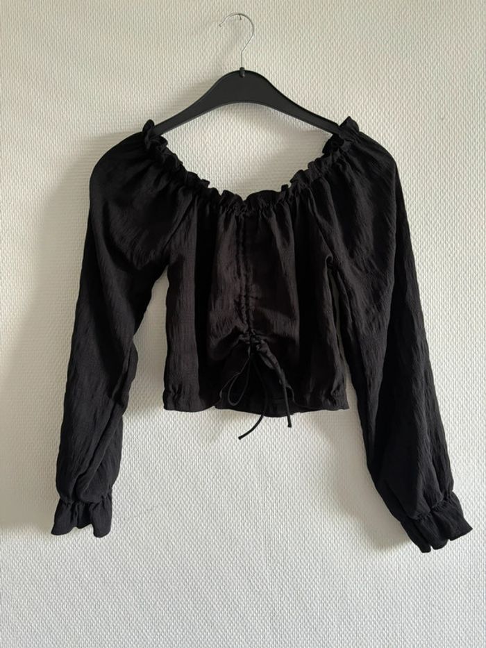 Blouse épaules dénudées