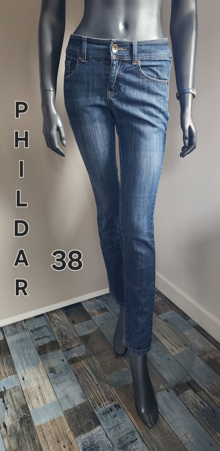Jeans femme, taille 37. Phildar