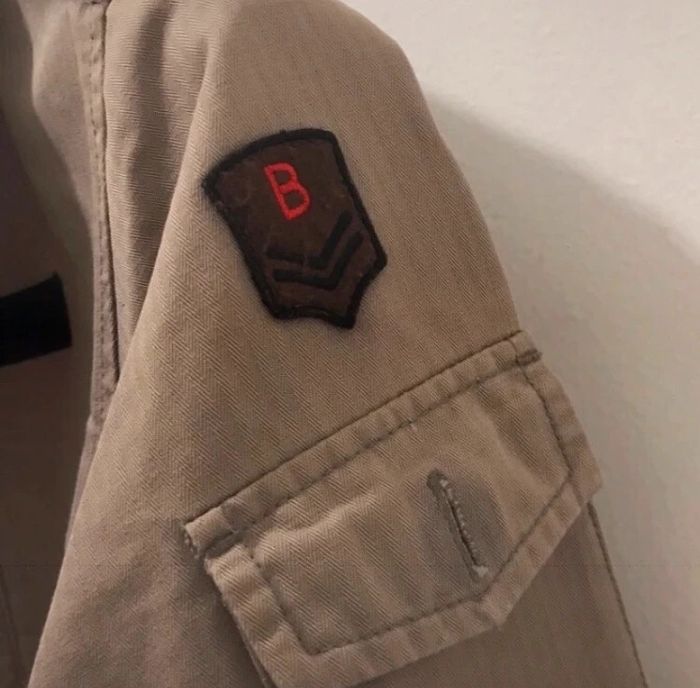 Veste unisexe été kiabi militaire beige taille 36 - photo numéro 4