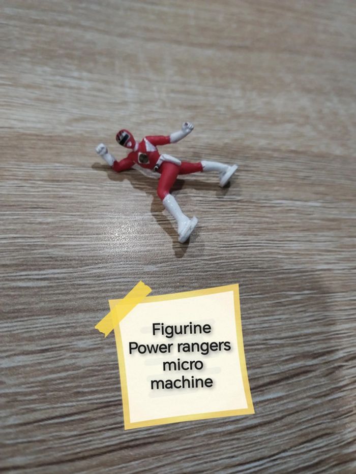 Figurine micro machine power rangers