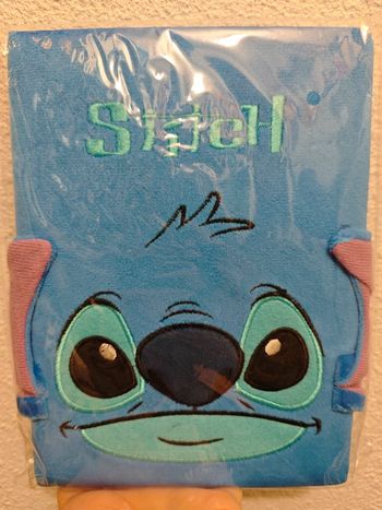 Cahier stitch peluche disney