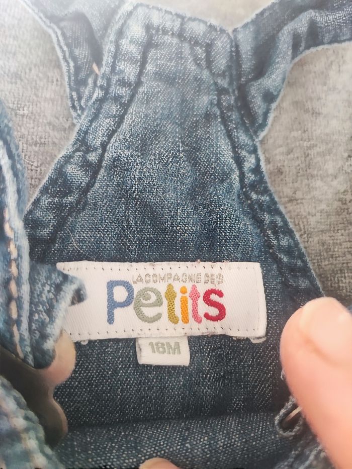 Salopette la compagnie des petits taille 18 mois - photo numéro 2