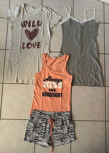 Lot de 3 pyjamas