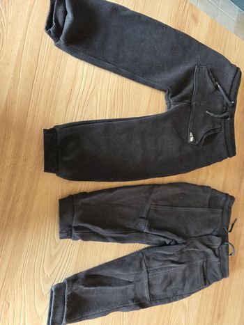 LOT 2 bas de jogging noir/gris  Orchestra 23 mois