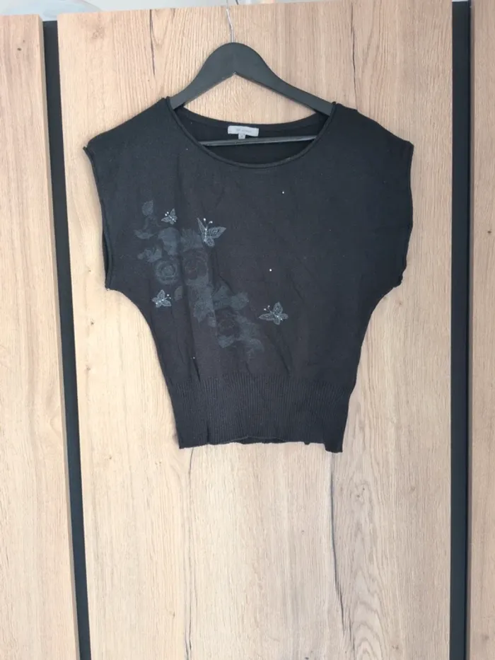 Pull manche courte Taille 38