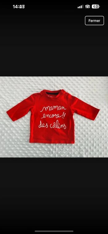 Manches longues 3mois