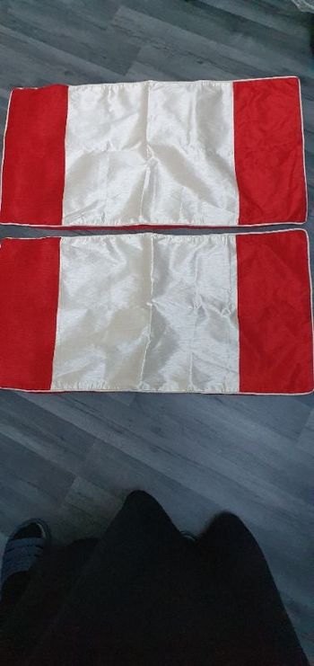 2 housses de coussins