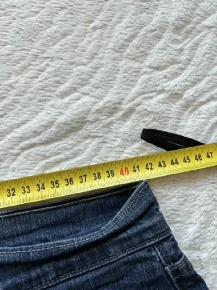 Jean Levi’s 505 Straight femme – taille 42/44 XL/2XL bleu foncé mi taille Modèle US rare - photo numéro 15