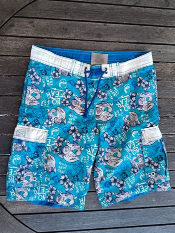 short de bain No Fear garçon 13 ans