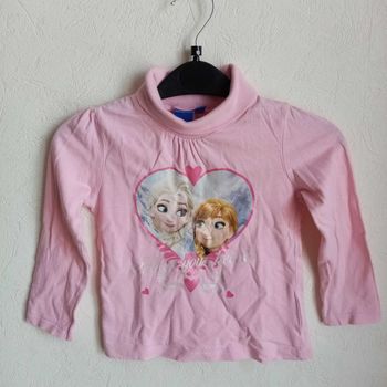 Sous-pull Reine des Neiges fille ❄️