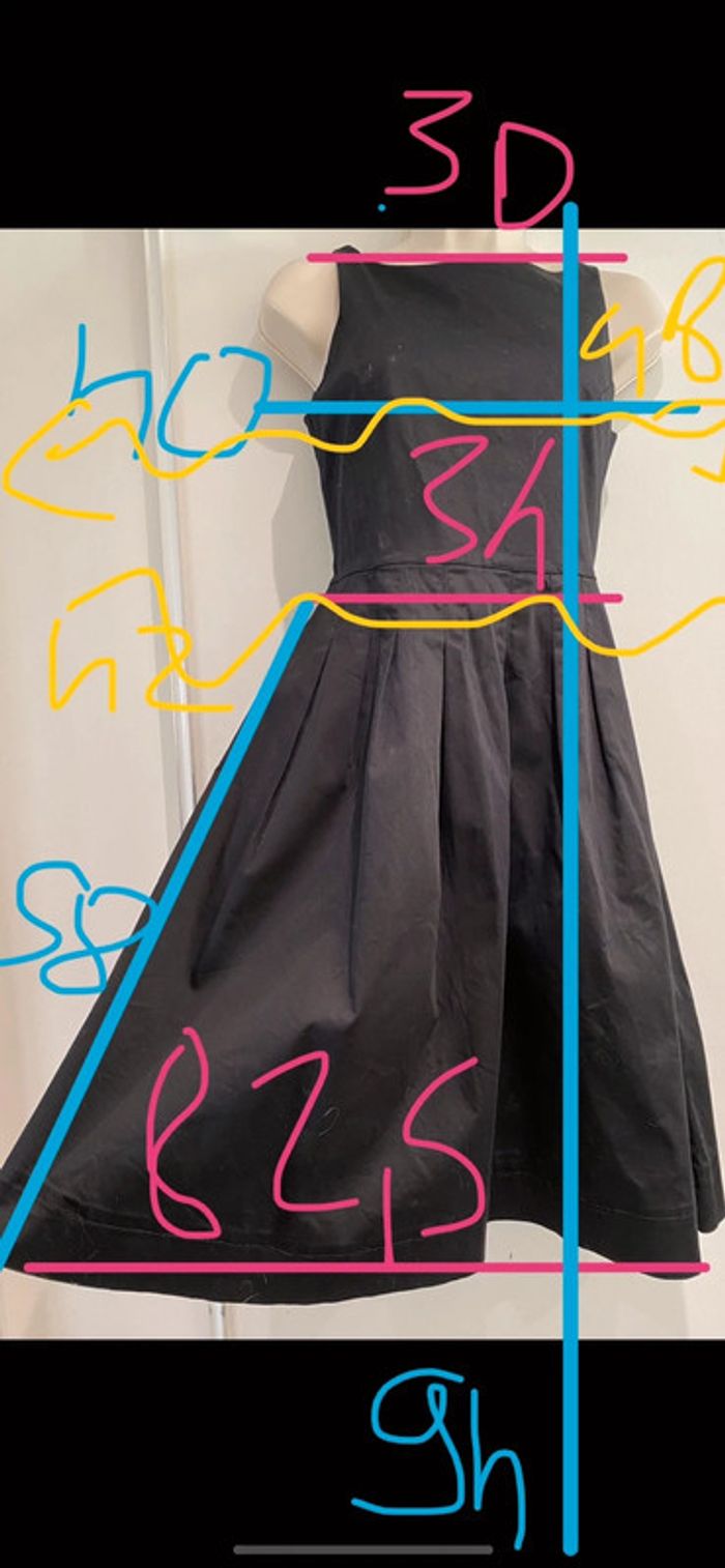Petite robe noire KOOKAÏ (noir), XS / 34 / 6 - photo numéro 7