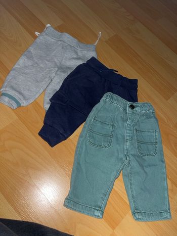 Lot pantalons bébé