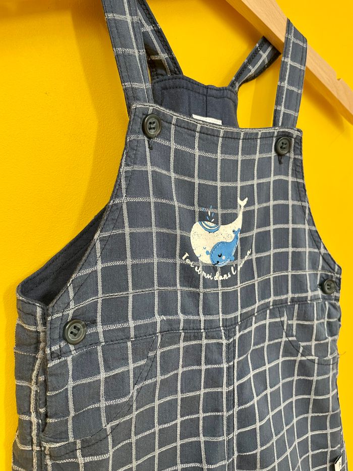 Salopette à carreaux baleine - photo numéro 4