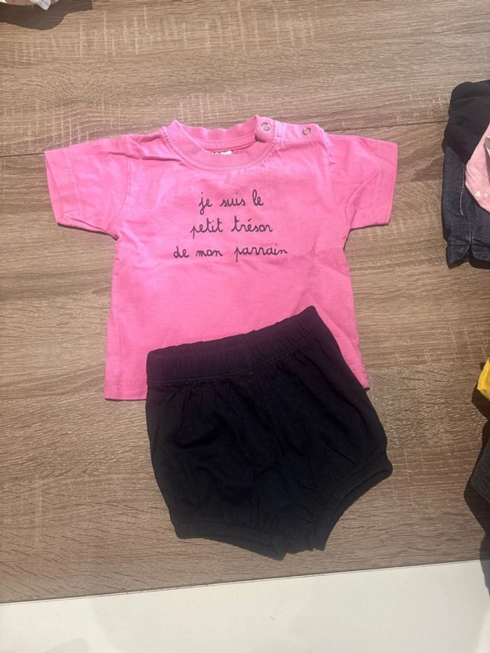 Haut et short 3 mois