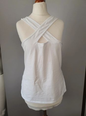 Top bretelles croisées