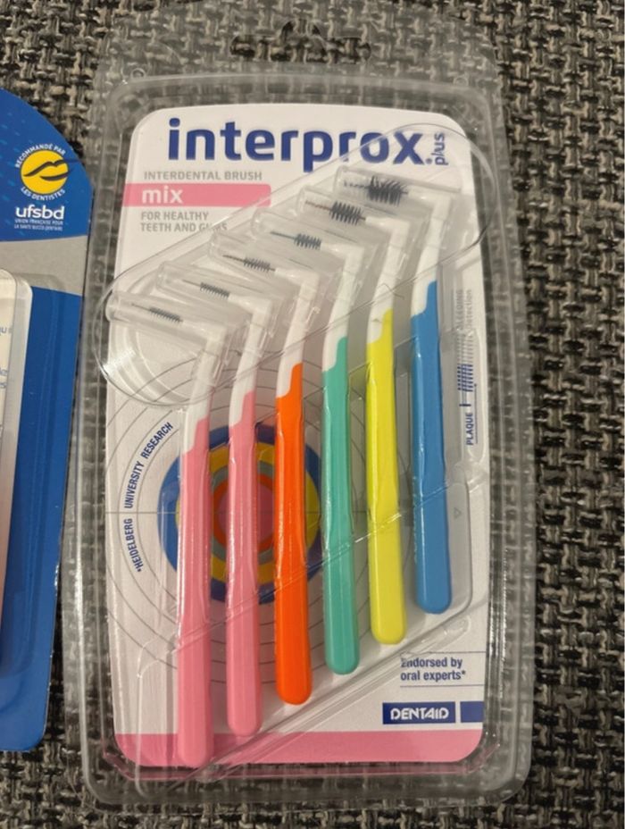 Lot de 2 boîte de Brossette interdentaires Multi taille - photo numéro 3
