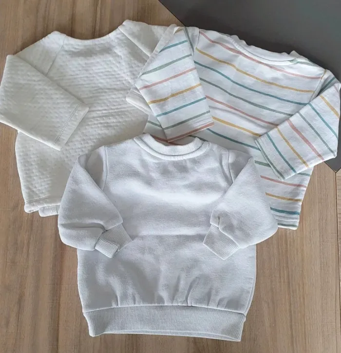 Lot de 3 pulls 3 mois et 3-6 mois - photo numéro 5