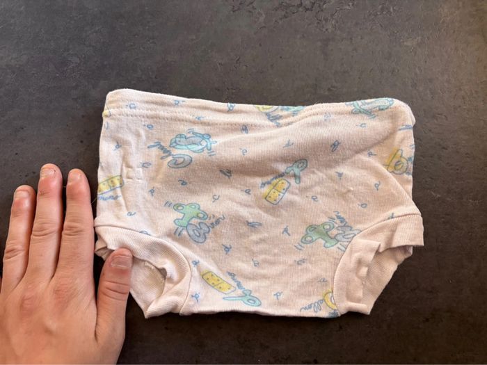 Culotté enfant blanche