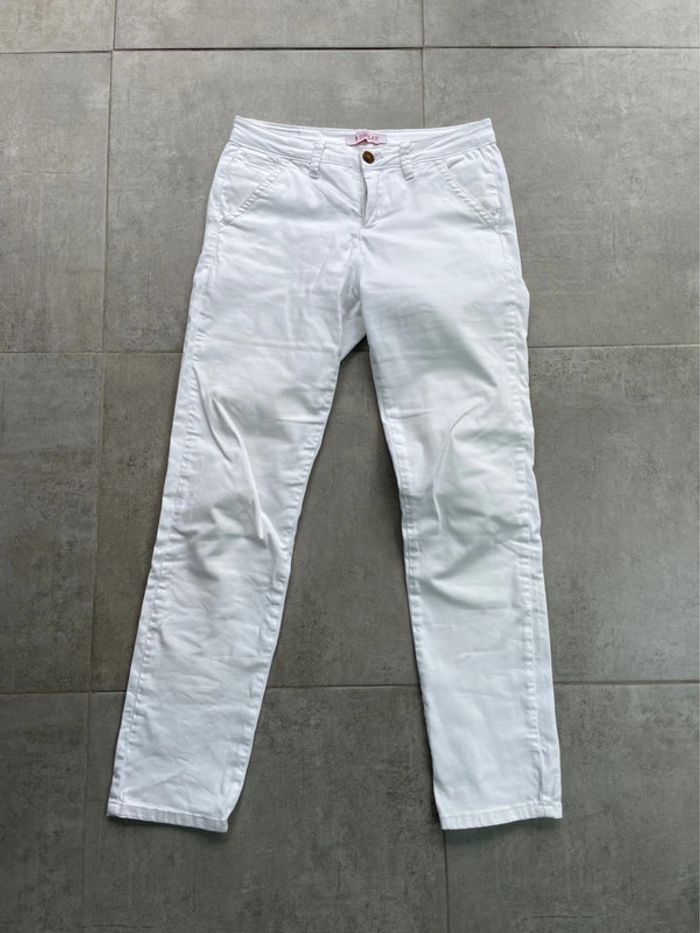 Pantalon blanc R.Display 38