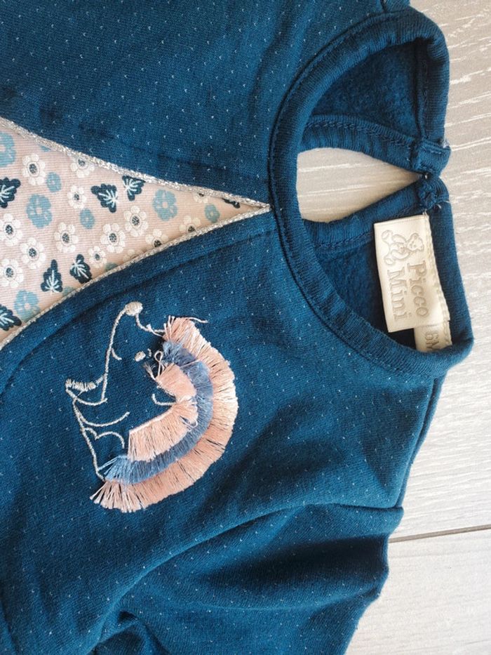 Lot 5 vêtements bébé fille 6 mois - photo numéro 2
