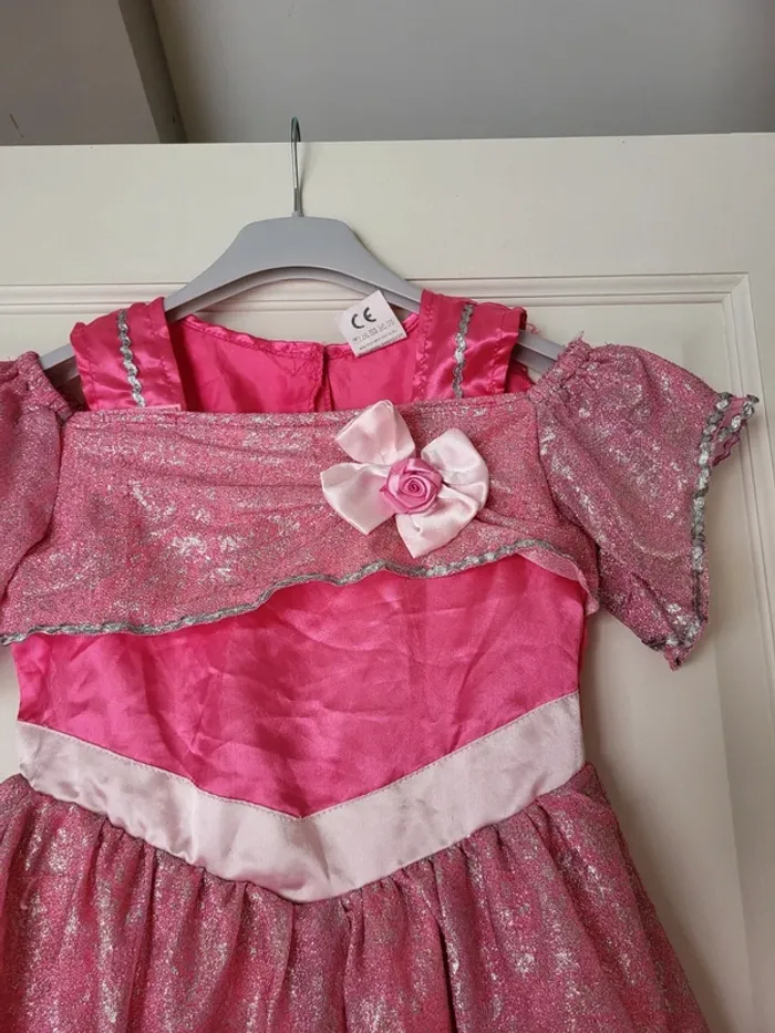 Robe de princesse rose à paillettes  - Déguisement - photo numéro 7