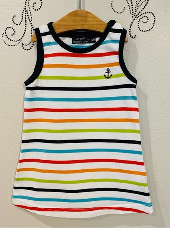 Robe les petits cœurs à la mer 12 mois