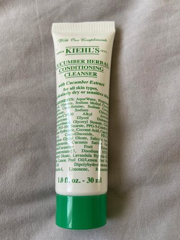 Kiehls nettoyant visage concombre cucumber herbal cleanser